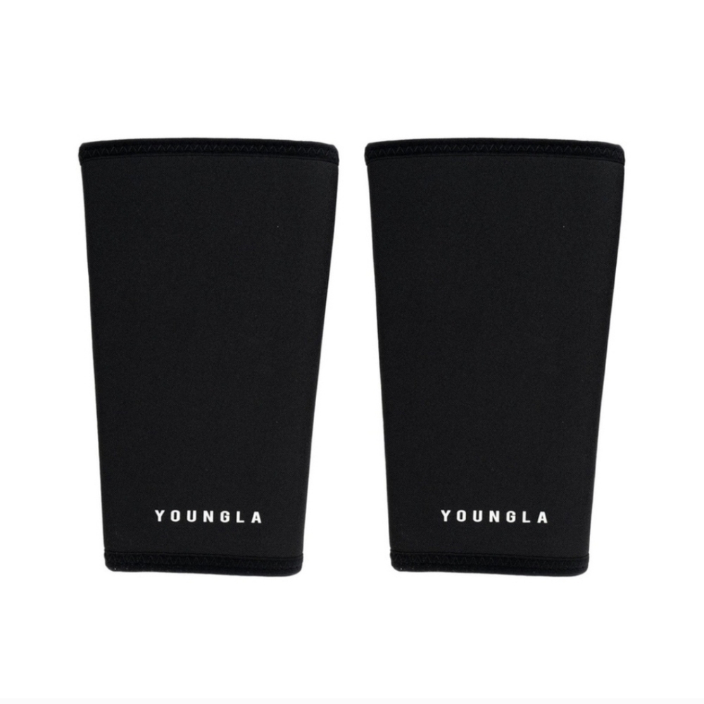 YoungLA Black 914 Knee Sleeves